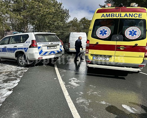 Σε σοβαρή κατάσταση η 58χρονη που παρασύρθηκε ενώ βιντεοσκοπούσε το λευκό τοπίο στο Τρόοδος