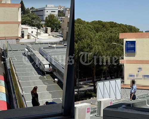 Νεκρός άνδρας σε ταράτσα κτιρίου στη Λευκωσία. Δείτε εικόνες