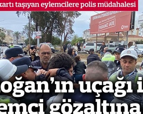 Ο Γενικός Γραμματέας του Volt ανάμεσα στους συλληφθέντες στη διαμαρτυρία για το νέο «προεδρικό» στα κατεχόμενα